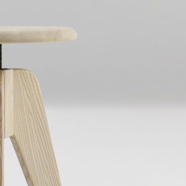 Tommy Stool (Adjustable Seat) | Designer Stools & Barstools