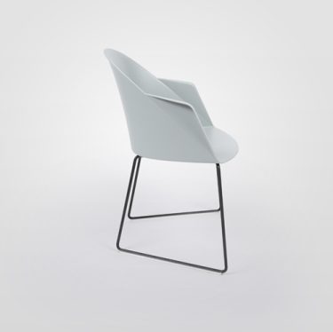 Cila Sled Armchair | Designer Lounge Chairs