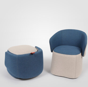 Chick Pouf Ottoman Chair | Designer Ottomans