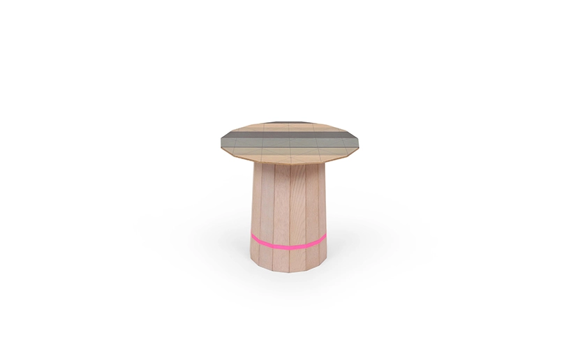Colour Wood Side Table