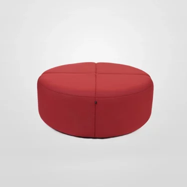 Bauhaus Round Ottoman | Designer Ottomans