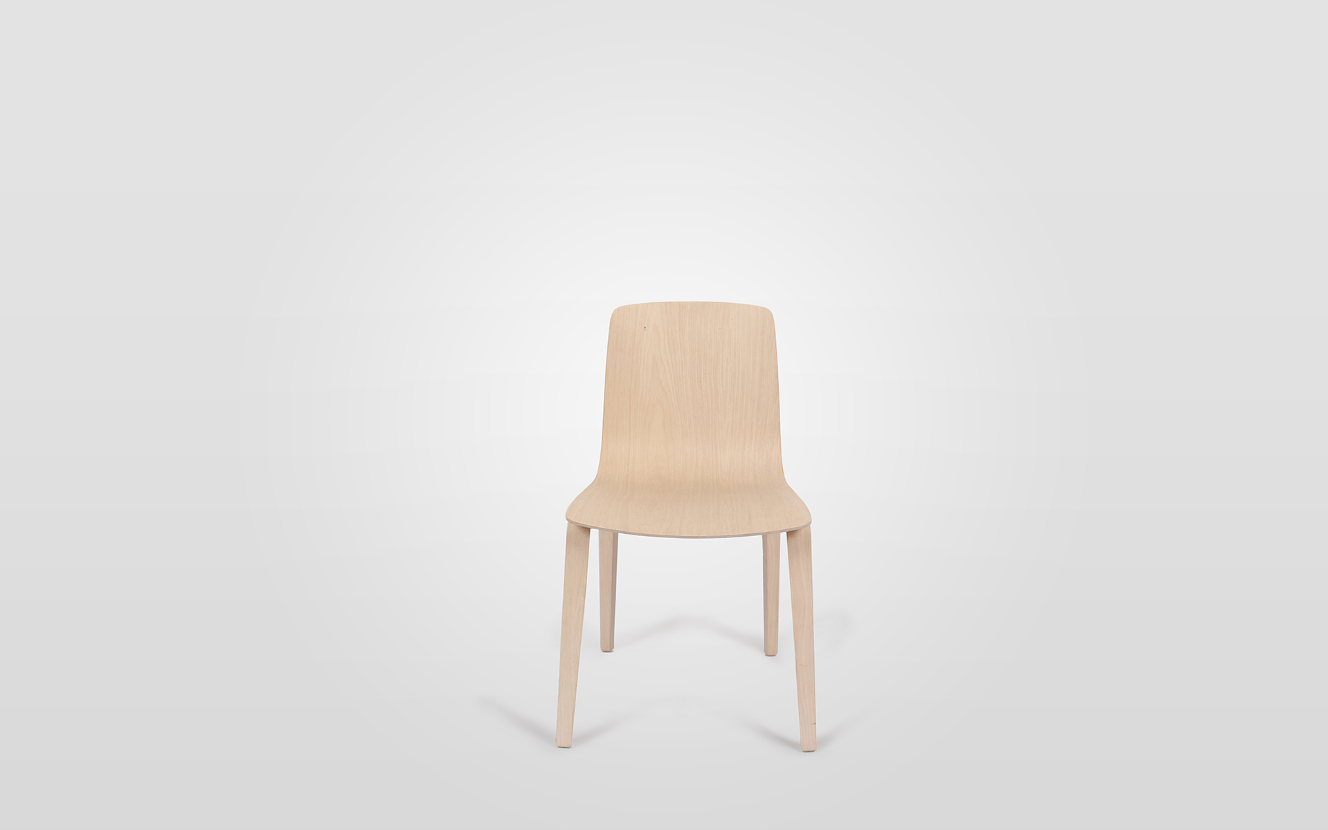 Aava Four Leg Timber Chair