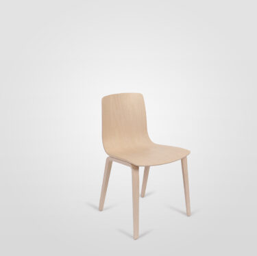 Aava Four Leg Timber Chair | Designer Office Chairs, Dining Chairs