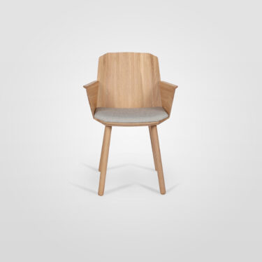 Colour Wood Armchair | Designer Dining Chairs