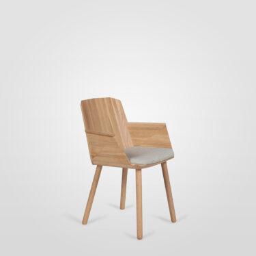 Colour Wood Armchair | Designer Dining Chairs