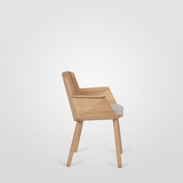 Colour Wood Armchair | Designer Dining Chairs