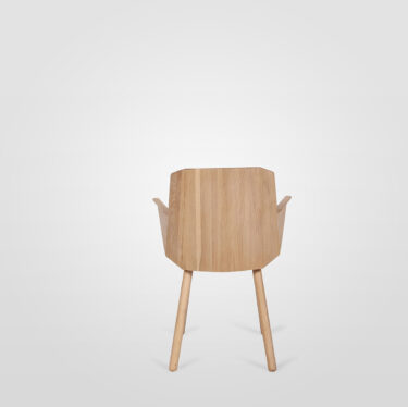 Colour Wood Armchair | Designer Dining Chairs