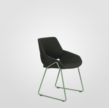 Monk Sled Chair | Designer Armchairs, Lounge Chairs, Dining Chairs