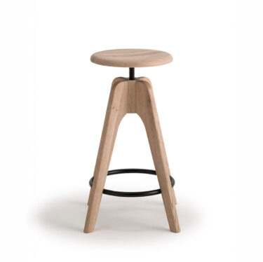 Tommy Stool (Adjustable Seat) | Designer Stools & Barstools