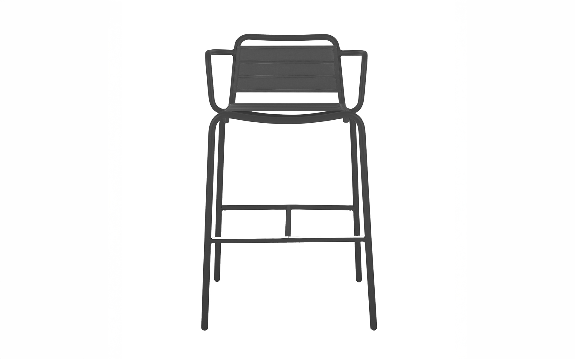 Vega Padded Bar Stool With Arms