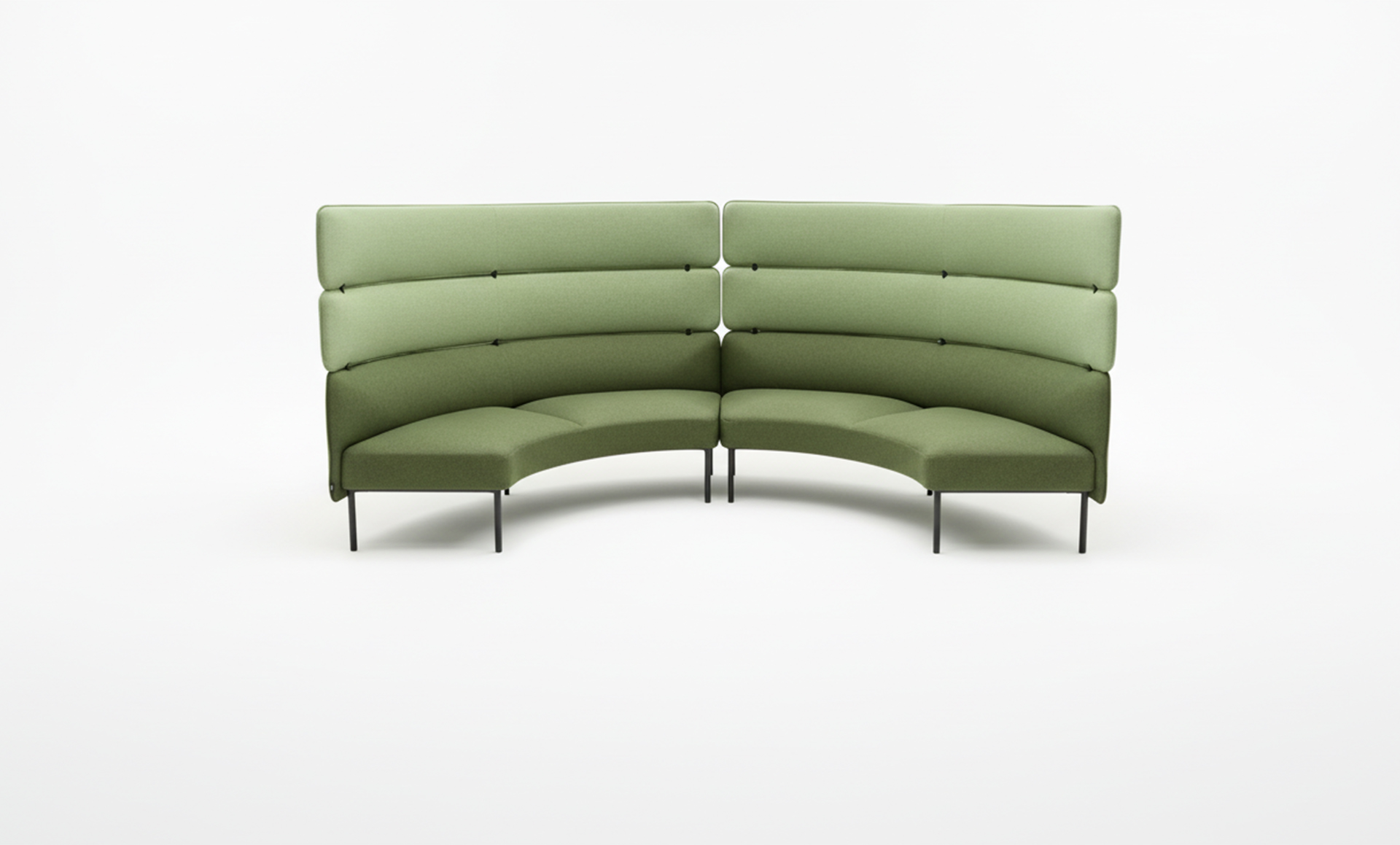 Adapt High Back Two Seat Lounge