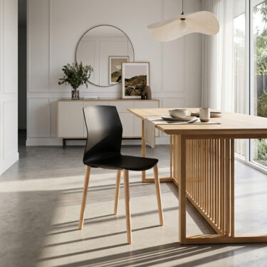 Kabi 4-Leg Timber Chair | Designer Dining Chairs