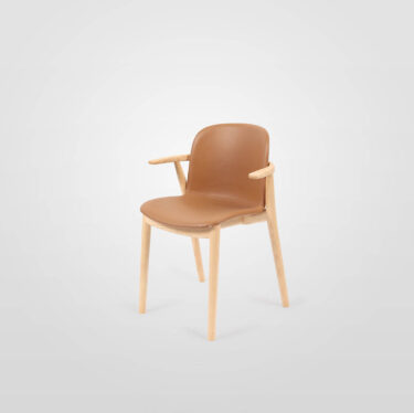 Relief 4-Leg Armchair | Designer Dining Chairs