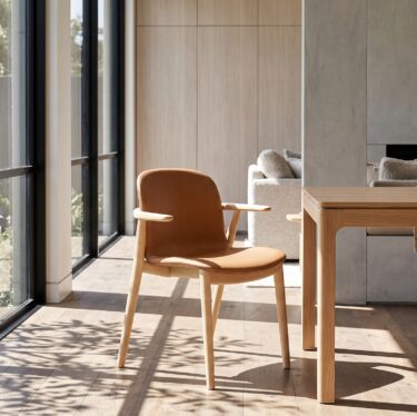 Relief 4-Leg Armchair | Designer Dining Chairs