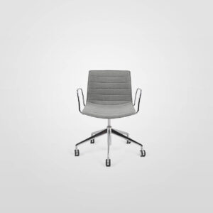 Catifa 46 5-Way Castor Chair With Arms