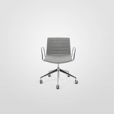Catifa 46 5-Way Castor Chair With Arms | Designer Office Chairs