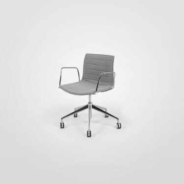 Catifa 46 5-Way Castor Chair With Arms | Designer Office Chairs