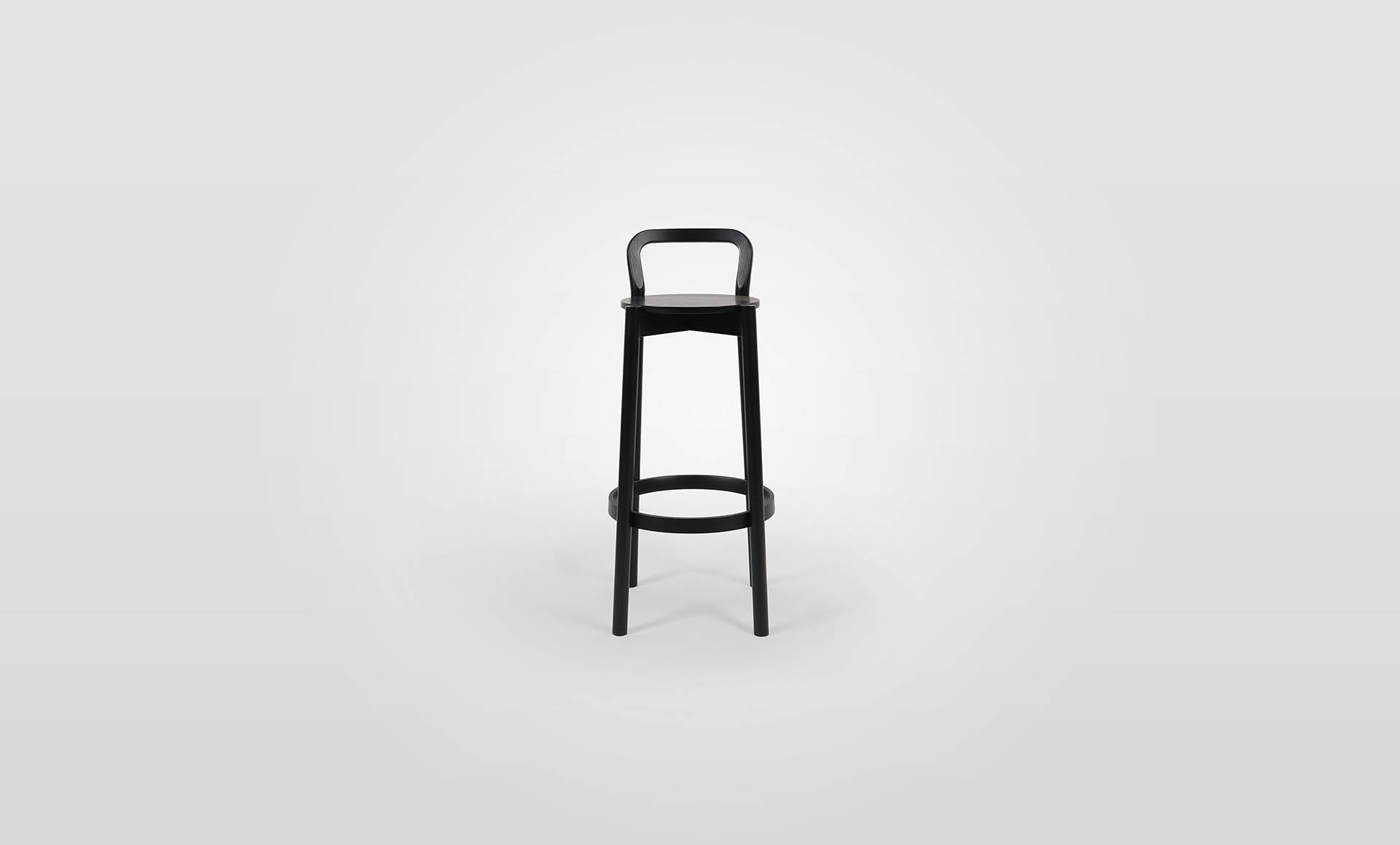 Castor High Barstool