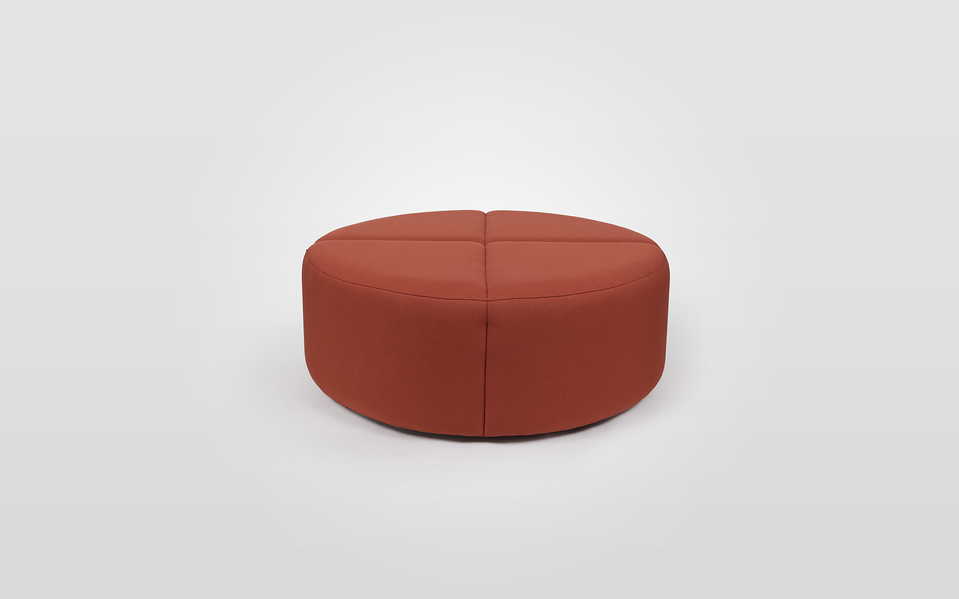 Bauhaus Round Ottoman