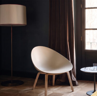 Adell Four Leg Lounge Chair | Designer Lounge Chairs