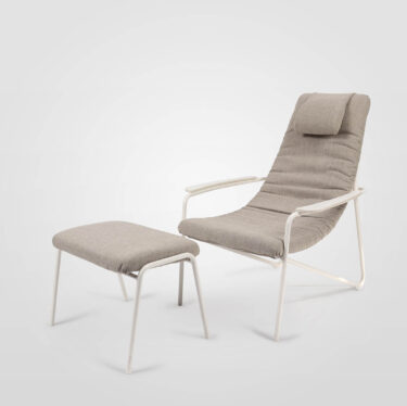 Calma Lounge Chair & Ottoman | Designer Lounge Chairs, Outdoor Seating
