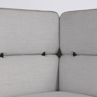 Adapt 3-Seat Midback Lounge With Rear Table | Designer Sofas