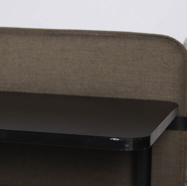 Adapt 3-Seat Midback Lounge With Rear Table | Designer Sofas
