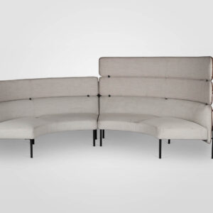 Adapt Curved Modular Lounges + Table