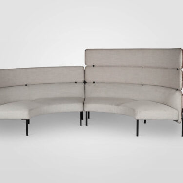 Adapt Curved Modular Lounges + Table | Designer Modular Systems