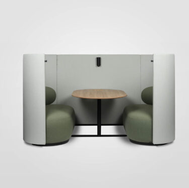 Avion 4P Meeting Booth | Designer Meeting Tables