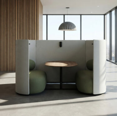Avion 4P Meeting Booth | Designer Meeting Tables