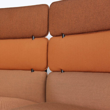 Adapt Midback Curved Lounge With Rear Table | Designer Sofas