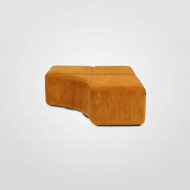 Bauhaus Corner Ottoman | Designer Ottomans