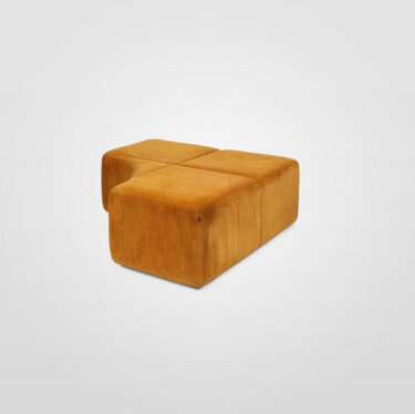 Bauhaus Corner Ottoman | Designer Ottomans