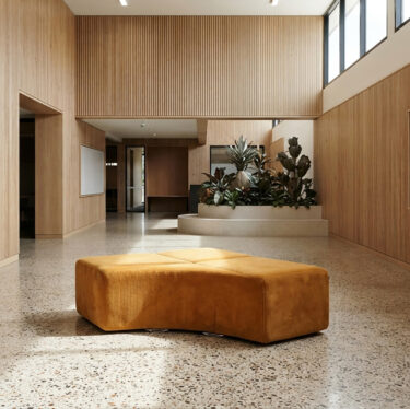 Bauhaus Corner Ottoman | Designer Ottomans