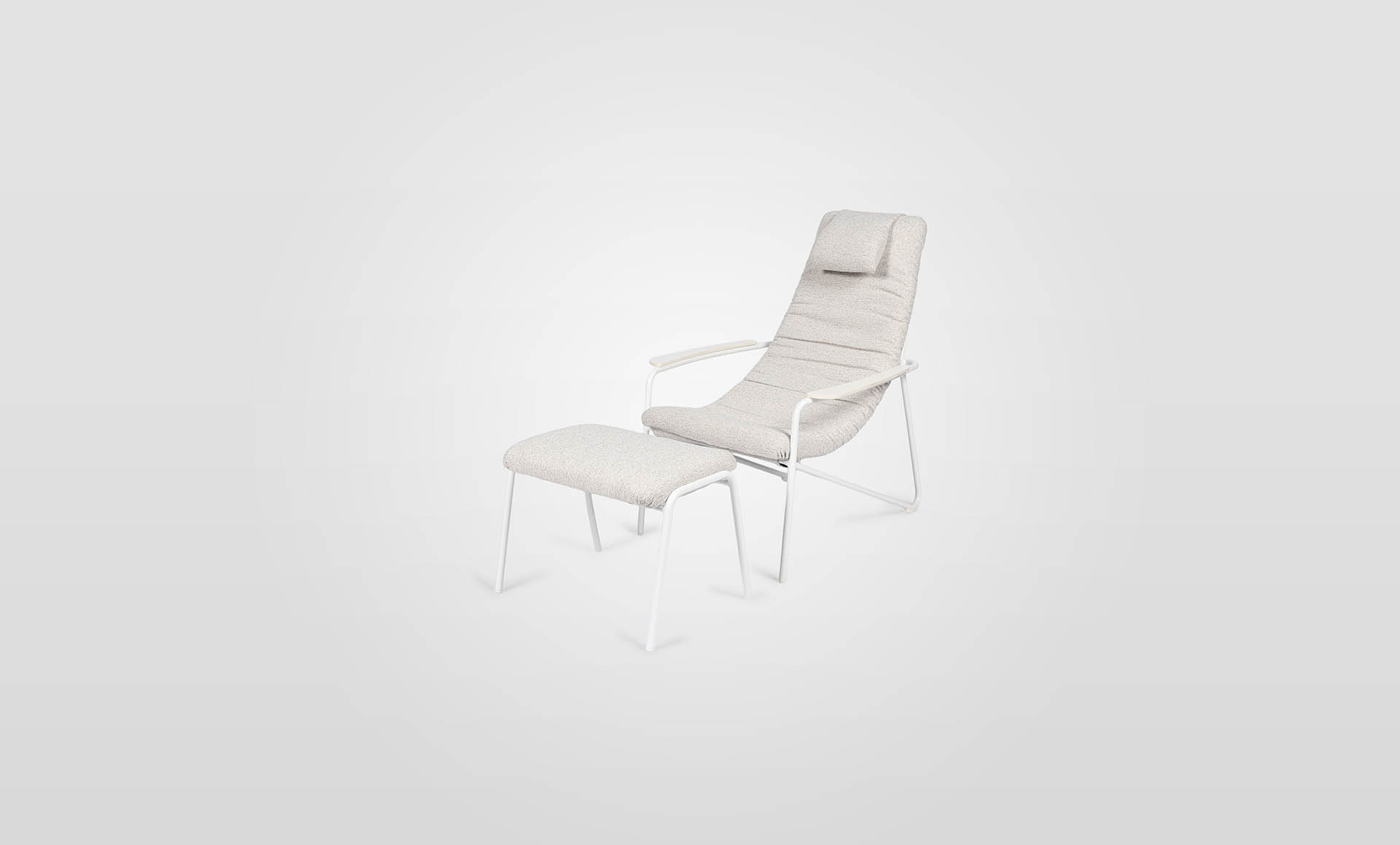 Calma Lounge Chair & Ottoman - Image 4
