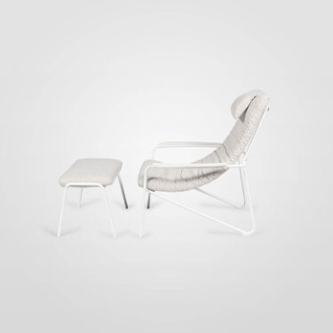 Calma Lounge Chair & Ottoman | Designer Lounge Chairs