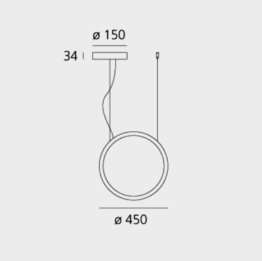 “O” 45 – Suspension Lamp | Designer Lighting