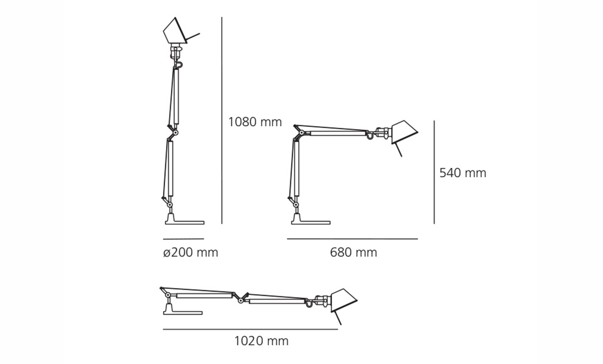 Tolomeo Mini Table Lamp - Black - Image 8