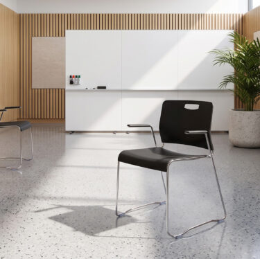 Kelley Stacking Armchair | Designer Dining Chairs, Office Chairs
