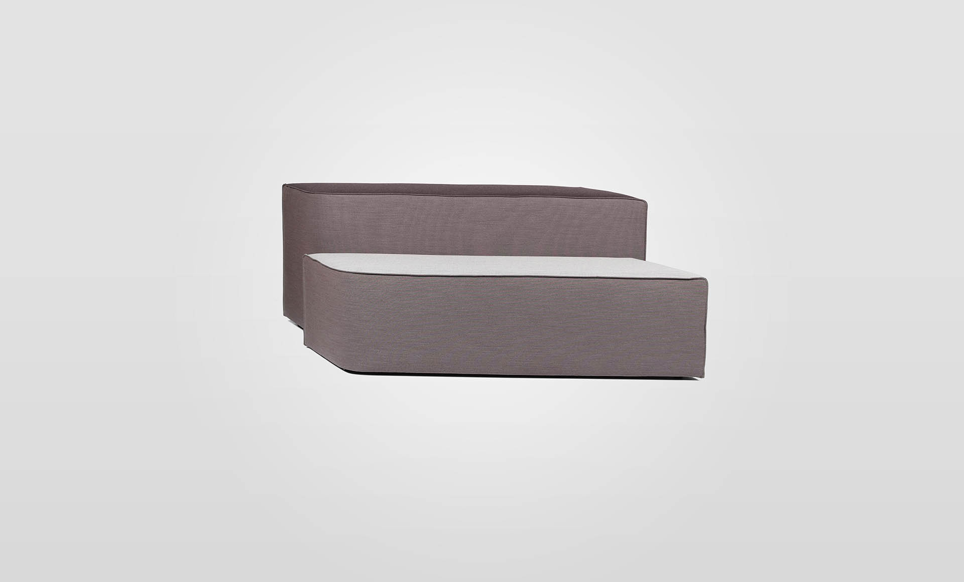 Tesserae Modular Lounge Setting - Aubergine/Grey