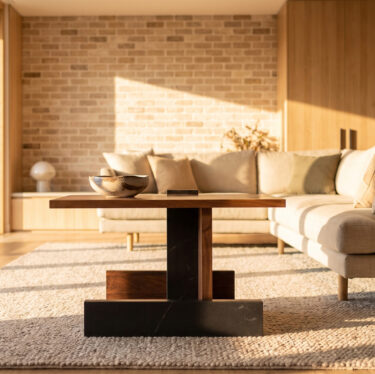 Kaufmann Side Table – Walnut | Designer Side Tables